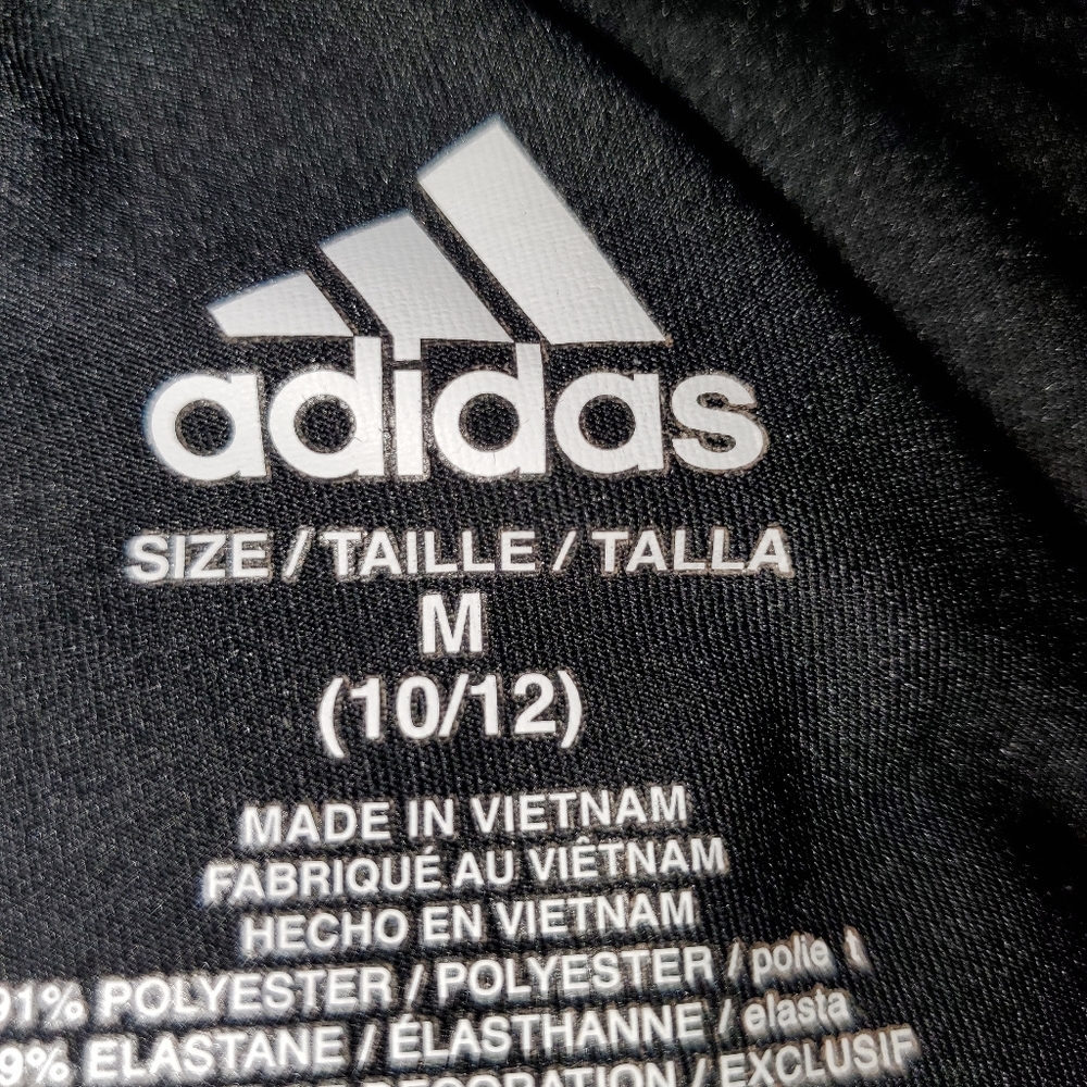 Girls Adidas light weight sweats , size 10/12